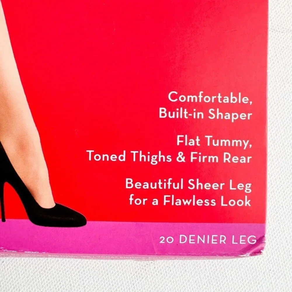 Spanx Firm Believer Sheers Black Slimming Pantyhose NIB SZ C